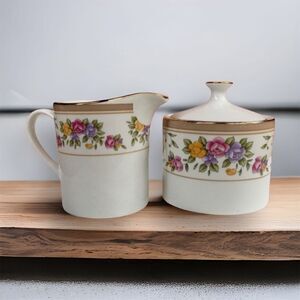 1998 Farberware Bellini Creamer Lid Sugar Bowl Set